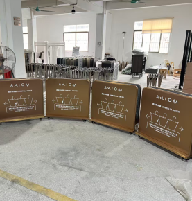 No umbrella left wet and behind!